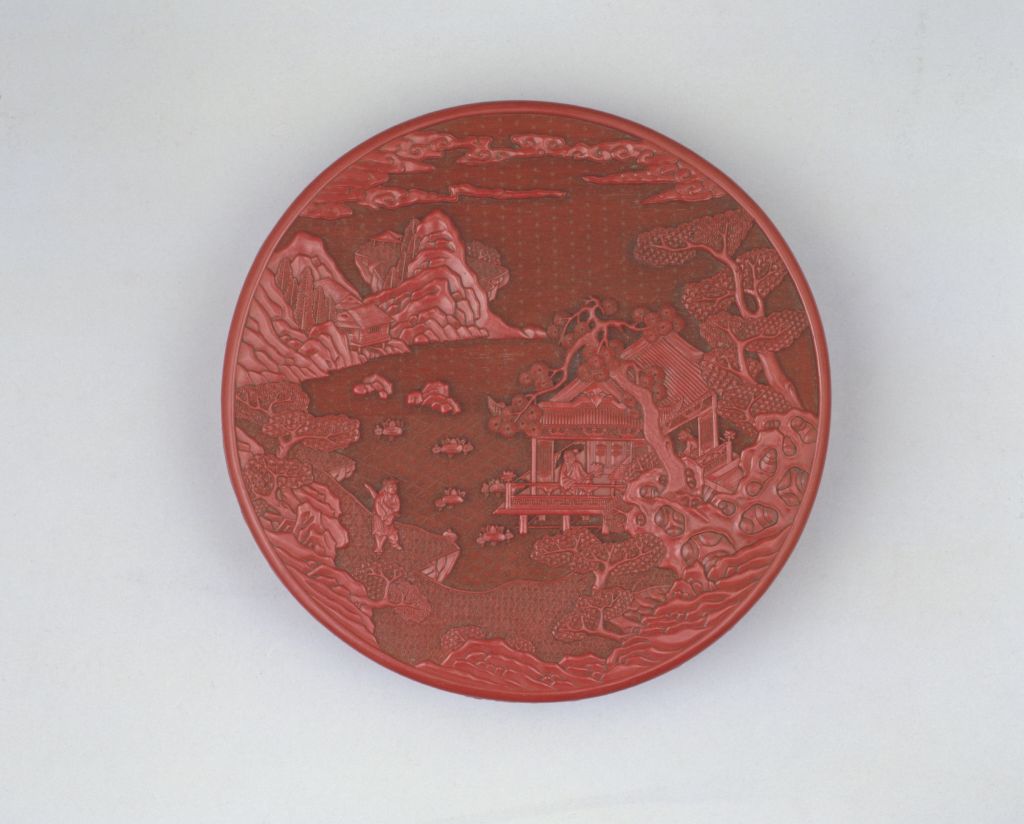 图片[2]-Carved out the round box of Zhou Dunyi’s love lotus-China Archive